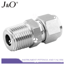 316 Stainless Steel Straight Male Connector Pipe Fitting